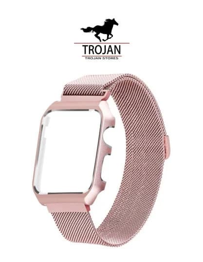Band Stainless With Cover For Apple Watch ( 42MM-44MM ) image 3