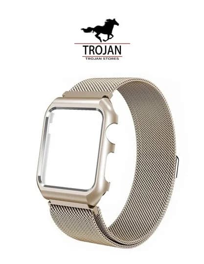 Band Stainless With Cover For Apple Watch ( 42MM-44MM ) image 4