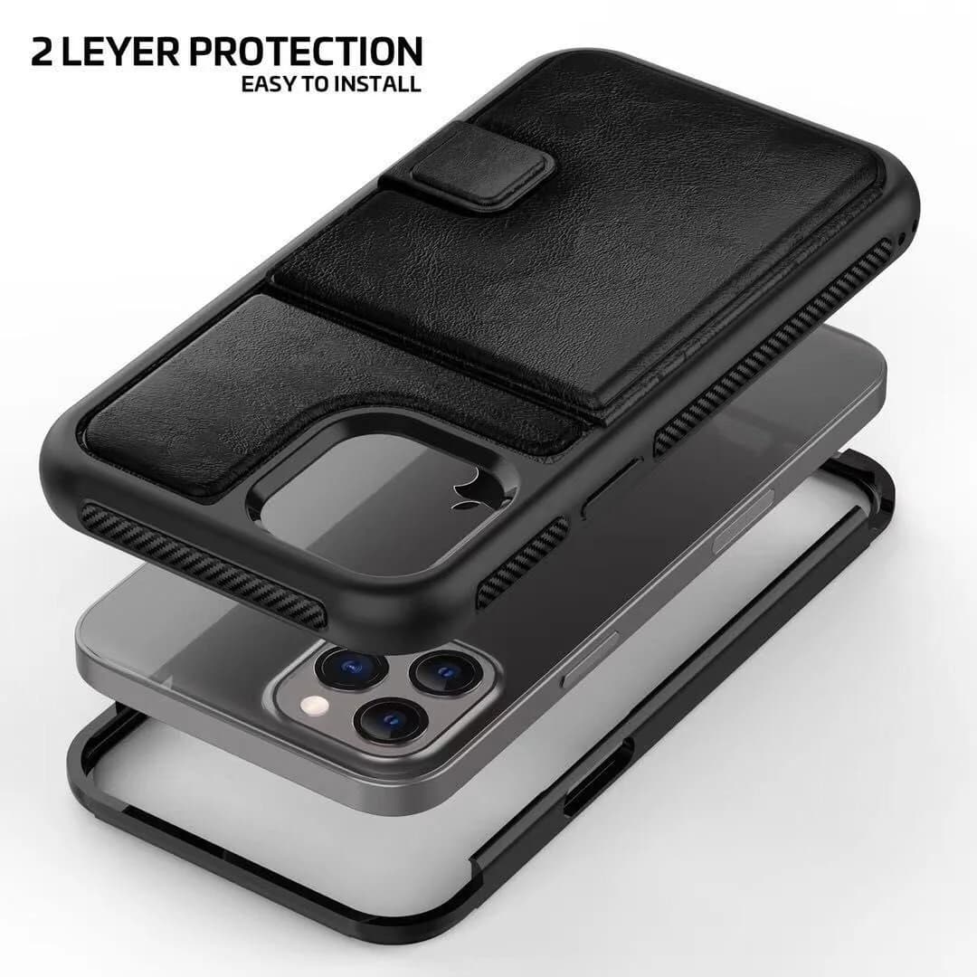 Cover Wallet Case For iPhone ( X to 12 Pro Max ) image 2