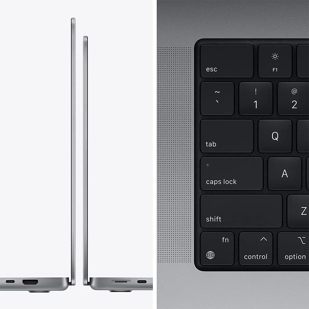 Apple MacBook Pro 14-inch M1 Max Customized (10CPU/(24GPU or 32GPU), (32GB or 64GB RAM), 1TB SSD Arabic image 4