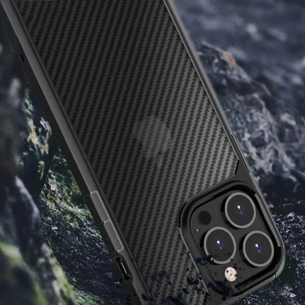 Cover Carbon For Apple iPhone ( 12 to 13 Pro Max ) image 4