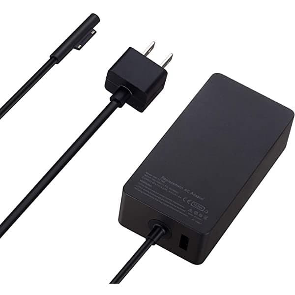 Microsoft Surface Charger (24W, 44W, 65W, 102W, 127W) For Surface ( 3/4/5/6/7/8/9/book1&2)