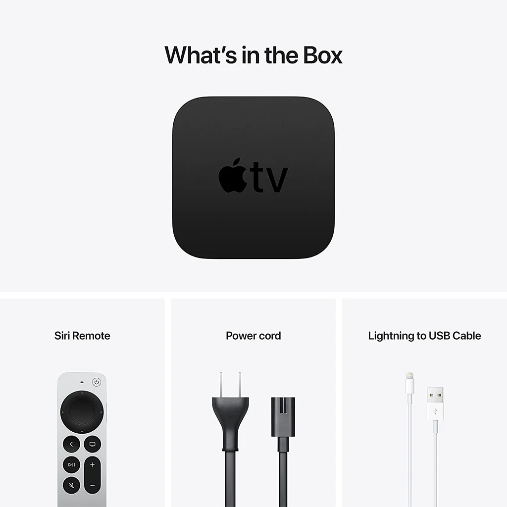 Apple TV 4K HD 2nd Generation, 2021, ( 32GB Or 64GB ) image 2