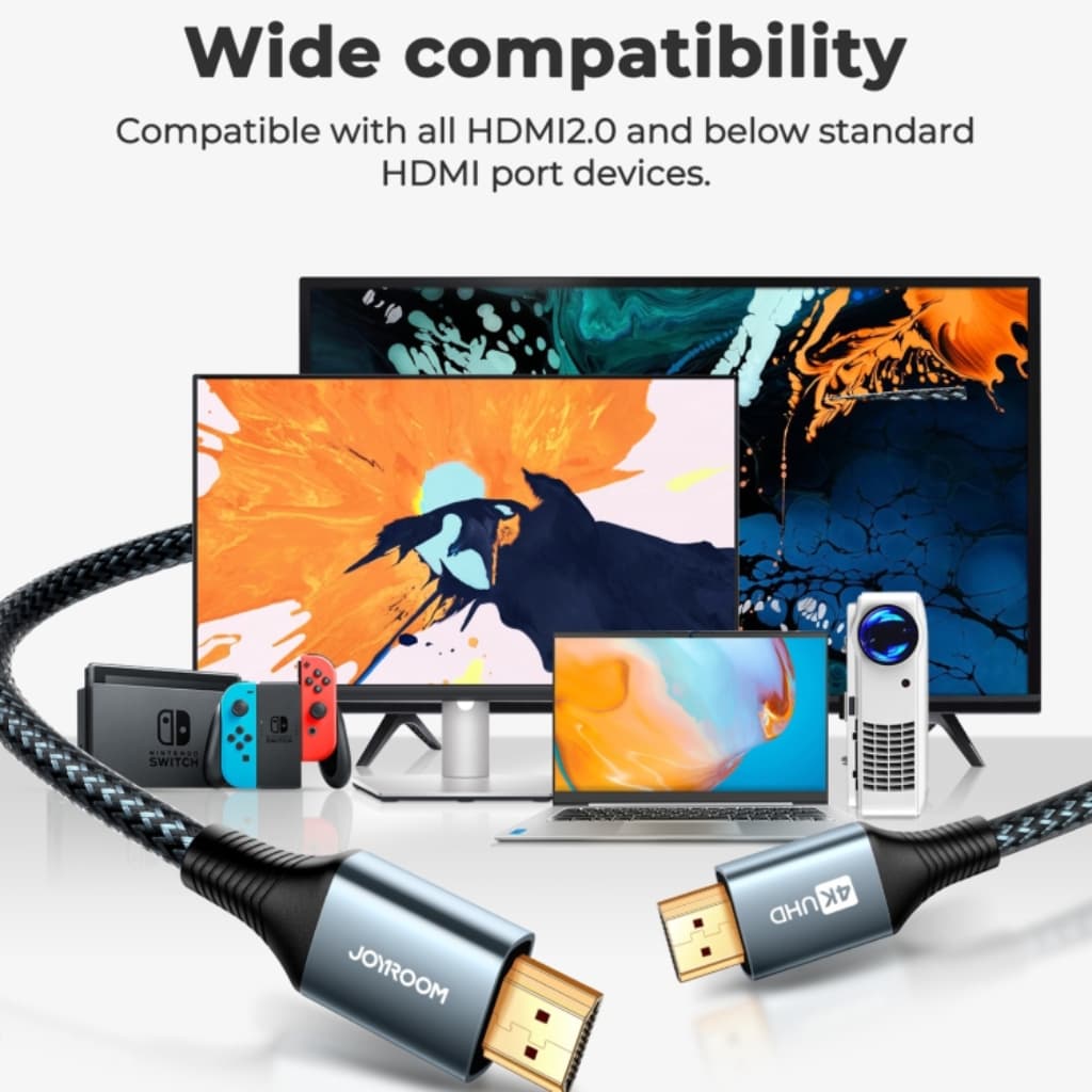 JoyRoom SY-20H1 HDMI 4K Cable (2M) image 3