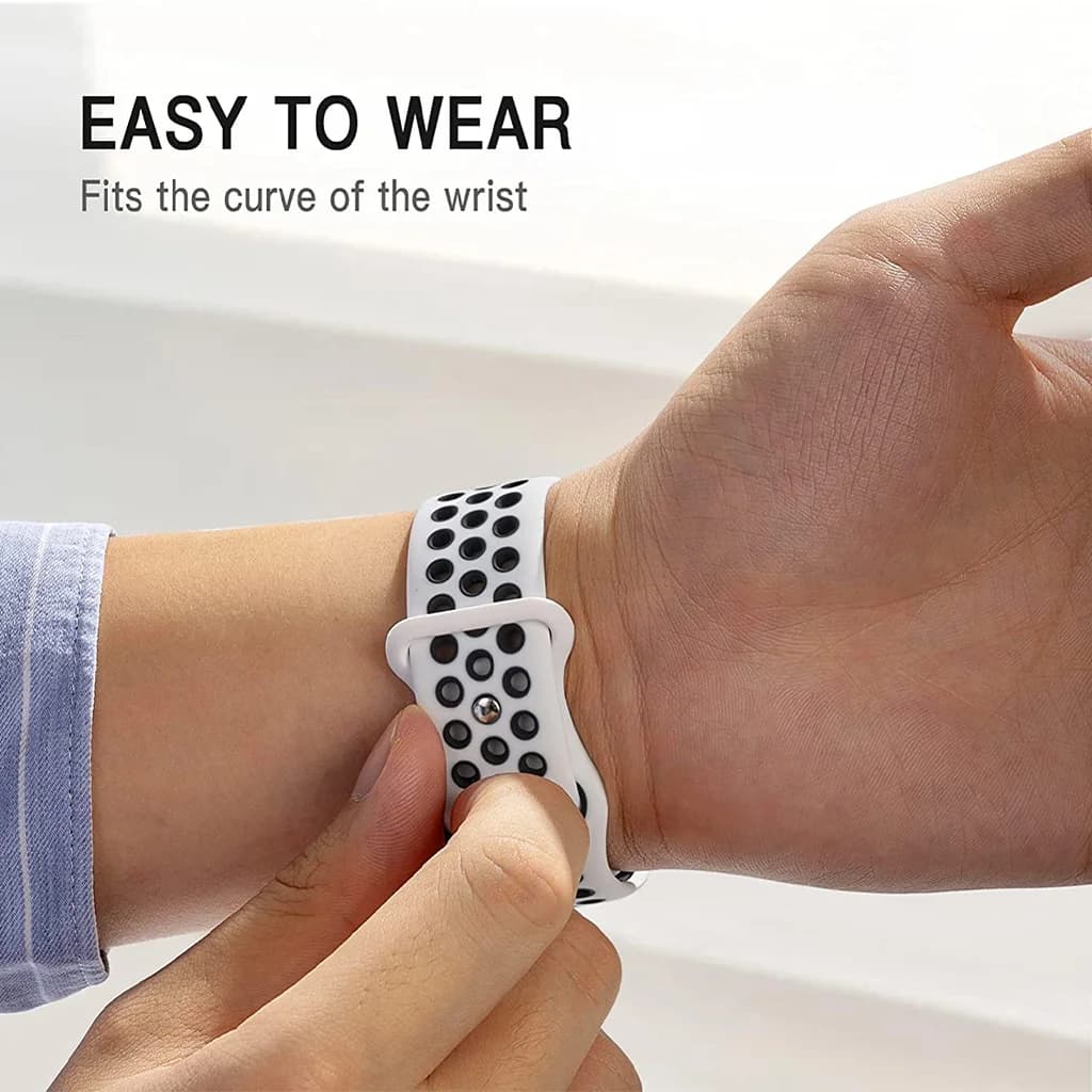Silicon Nike Band for Apple Watch all models image 2
