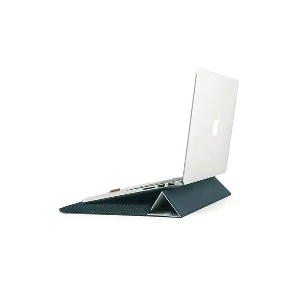 Stand Sleeve For Apple MacBooks works on all sizes up to 16 inch - Dark Blue image 4