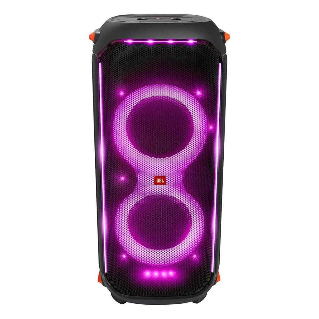 JBL - Partybox 710 Speaker with Powerful Sound, Built-in Lights and Extra Deep Bass, IPX4 Splash Proof, App/Bluetooth Connectivity, Made for Everywhere with a Handle and Built-in Wheels image 2