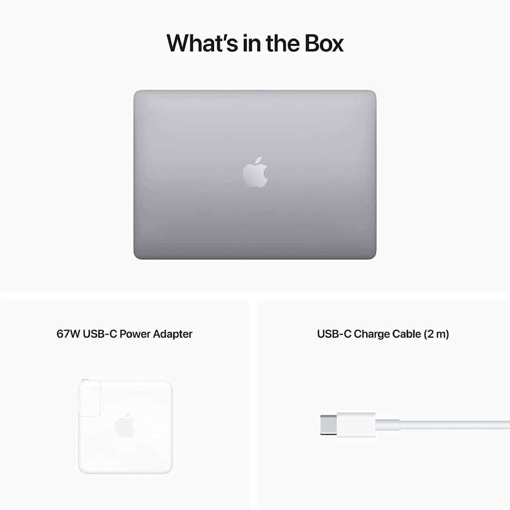 Apple MacBook Pro with M2 chip 13-inch Retina display, 8GB RAM, (256GB or 512GB SSD) - Space Gray image 3