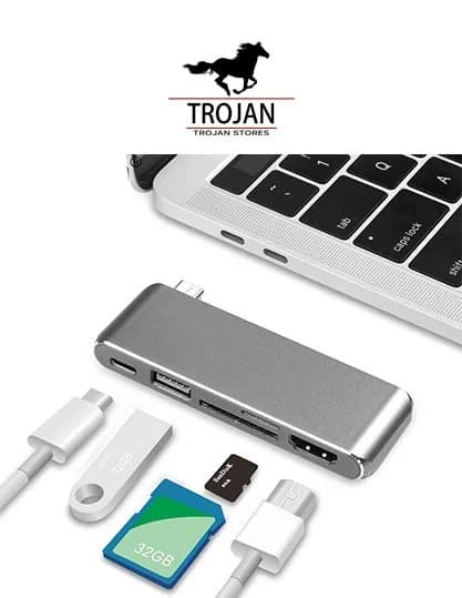 Trojan Dock Type-C to 6 Ports image 2