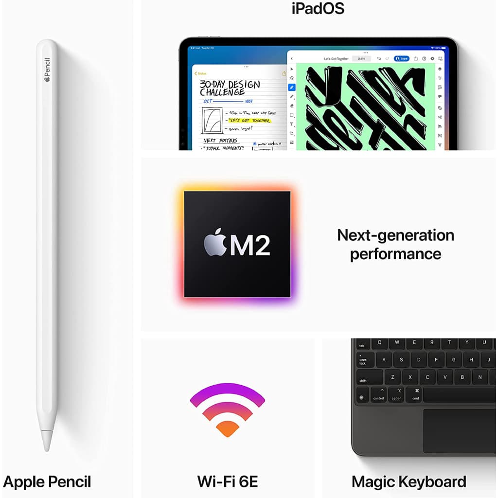 Apple 11-inch iPad Pro With M2 Chip (Wi-Fi, 128GB, 256GB) - Space Gray (4th Generation) image 6