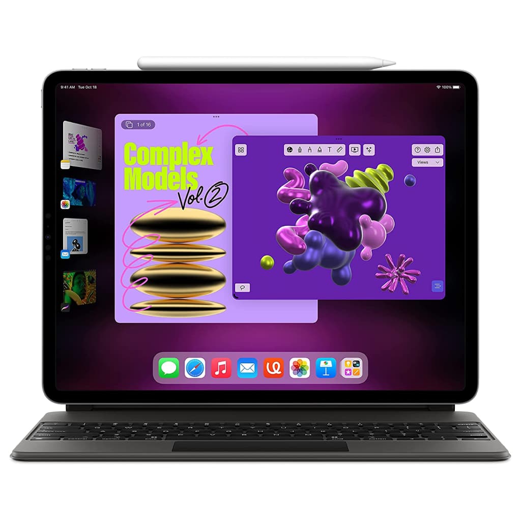 Apple 12.9-inch iPad Pro with M2 Chip (Wi-Fi only or with Celluar, 128gb or 256GB or 512GB or 1TB) - Space Gray (6th Generation) image 4