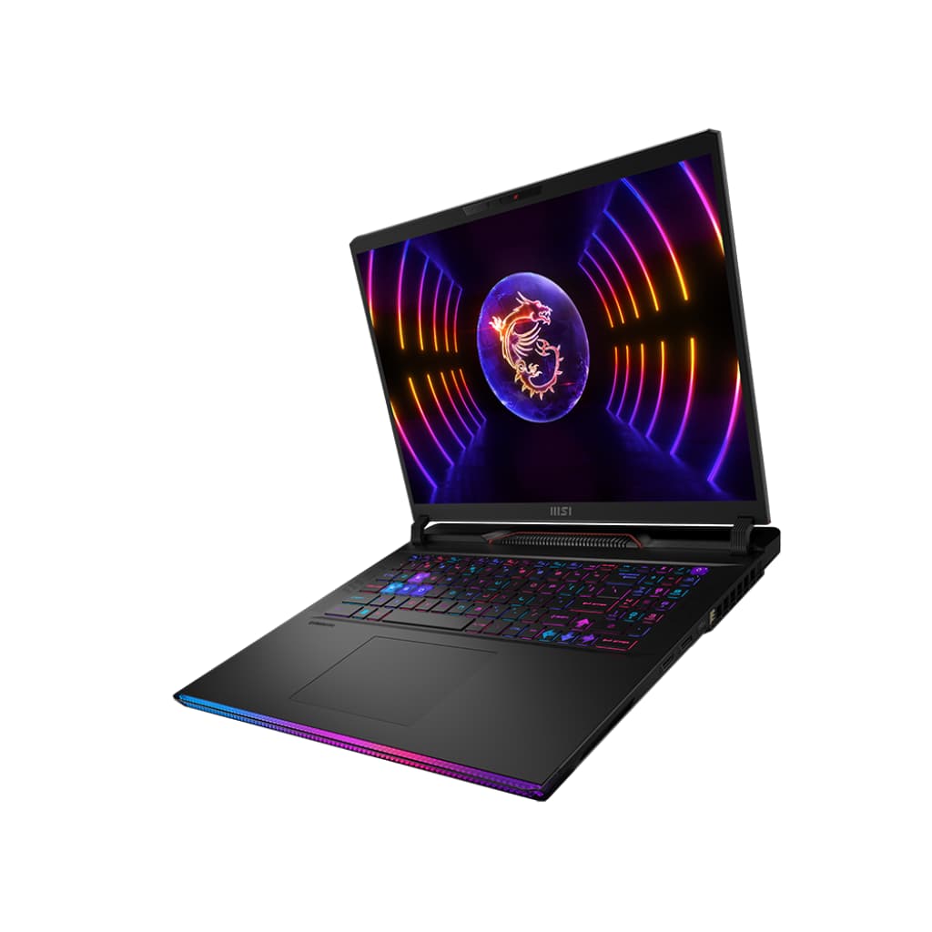 MSI Raider GE78 HX 17.3-inch QHD+ 240Hz Gaming Laptop: Intel Core i9-13980HX, RTX 4090, 32GB DDR5, 2TB NVMe SSD, Thunderbolt 4, USB-Type C, Cooler Boost 5, Win 11 Pro - (Dark Gray Color) image 2
