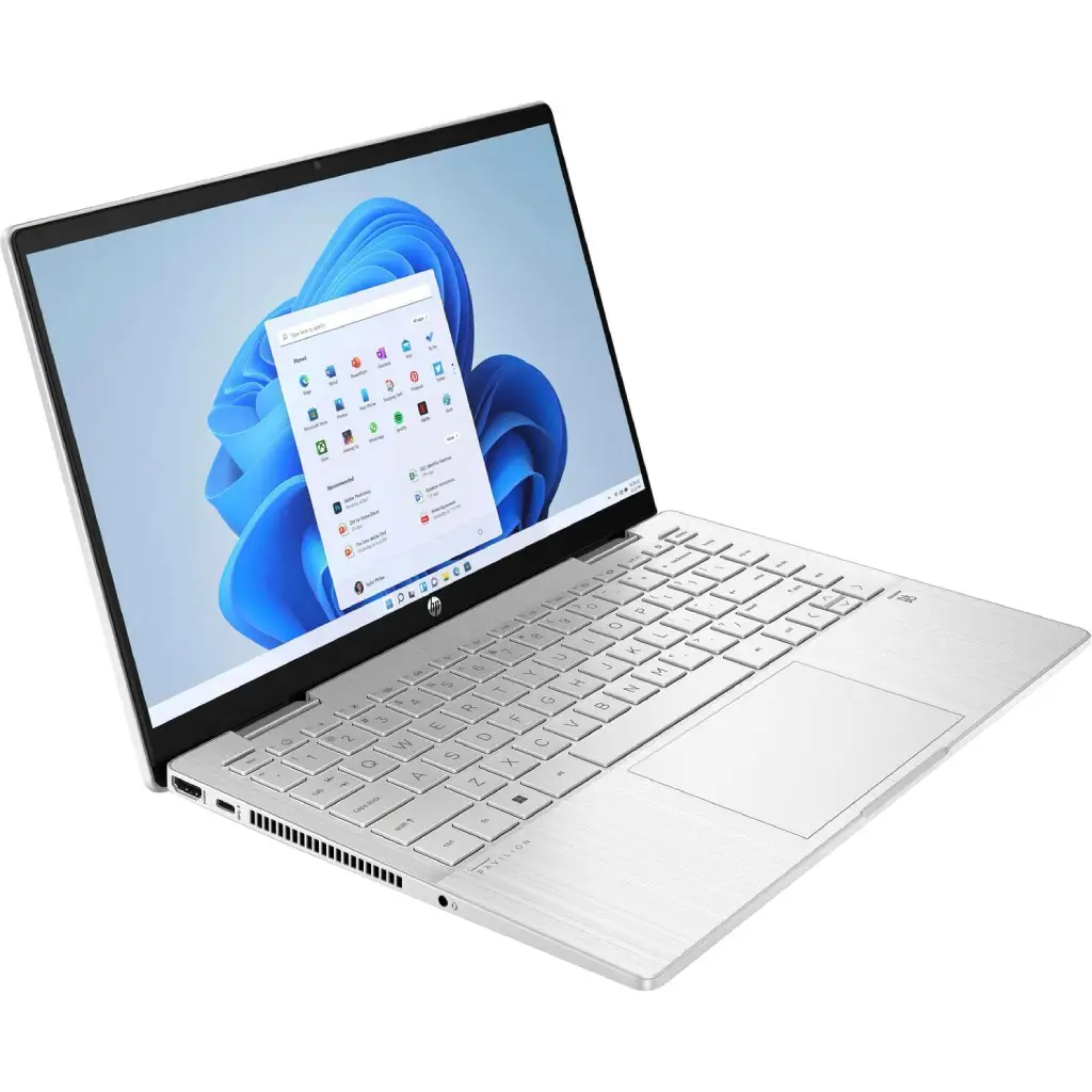 HP Pavilion x360 2-in-1 14-inch ( Touch Screen Laptop ), With Intel Core i5, 8GB Ram, 256GB NVMe M.2 SSD - Silver image 6