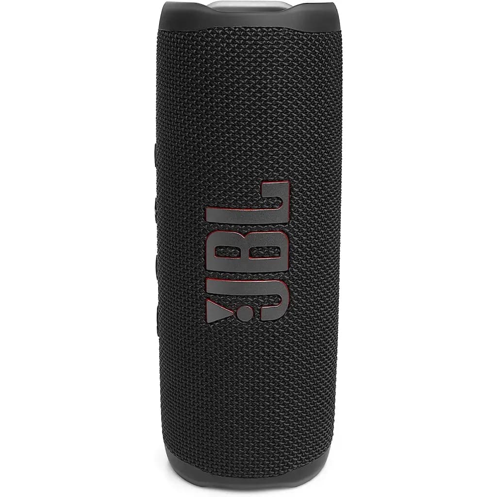JBL Flip 6 Portable Waterproof Speaker With Original Pro Sound, 2 way speaker, Deep Bass and Powerful Sound, 12 Hours Battery - Black