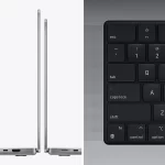Apple MacBook Pro 14-inch ( M1 Pro, 10CPU/16GPU, 16GB, 1TB SSD ) - Space gray/ Silver - ( MKGQ3/ MKGT3 ) image 4