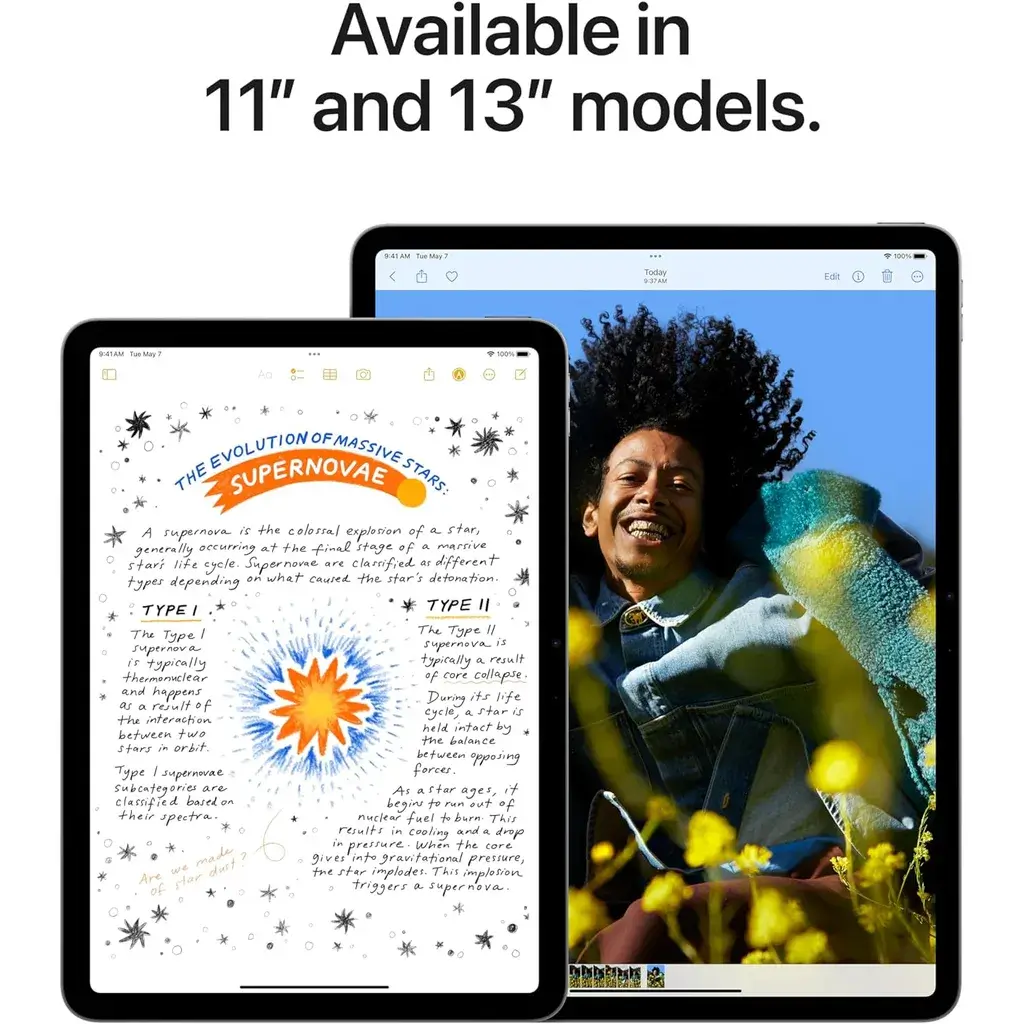 Apple 13-inch iPad Pro With M4 Chip (Wi-Fi + 5G , 256GB or 512GB or 1TB) - (Space Black or Silver) image 5