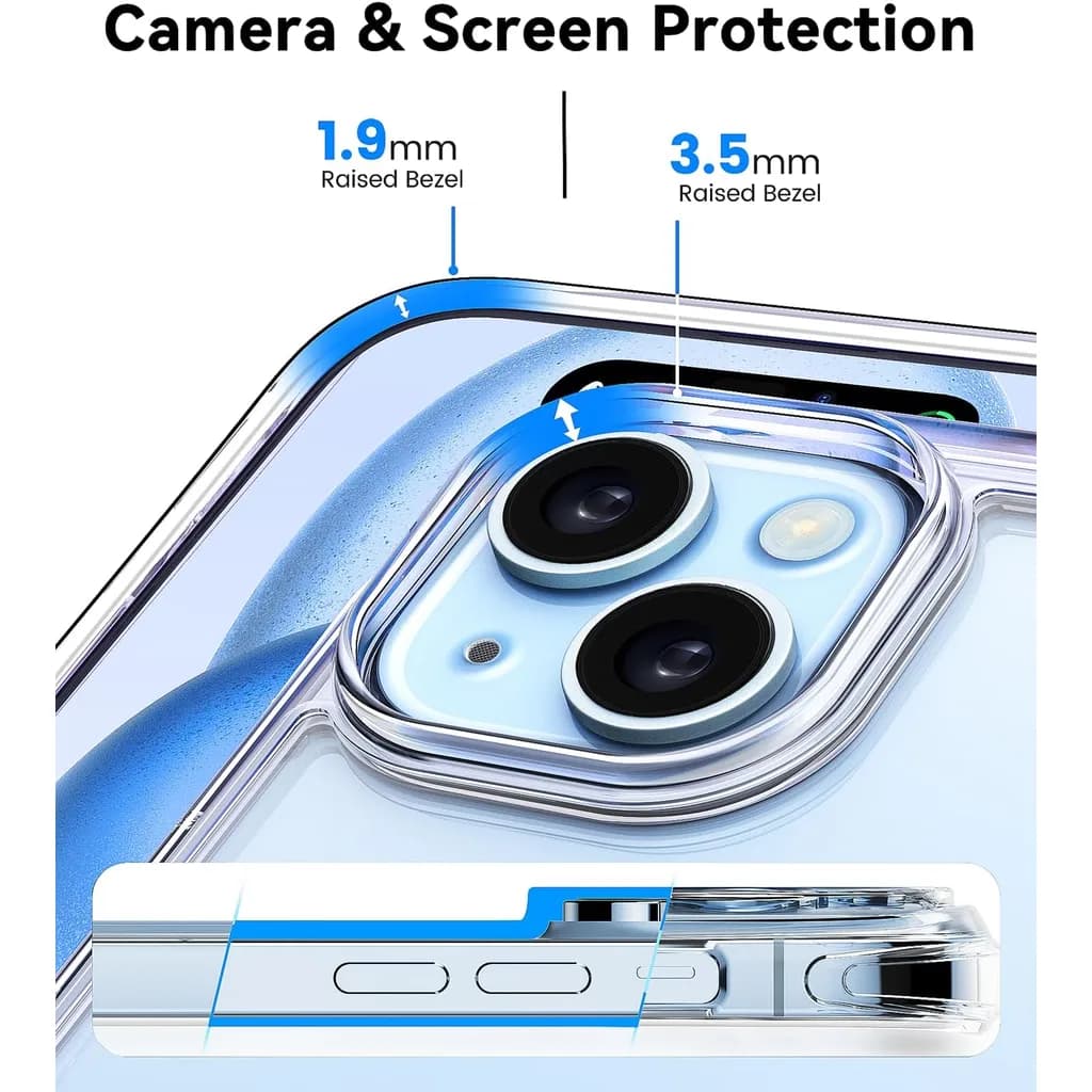 Apple Iphone 15 - 15 pro - 15 pro max Transparent Cover image 2