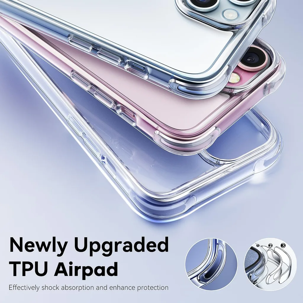 Apple Iphone 15 - 15 pro - 15 pro max Transparent Cover image 5