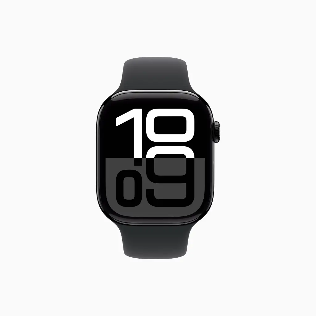Apple Watch Series 10, 46mm, Jet Black Aluminum image 2