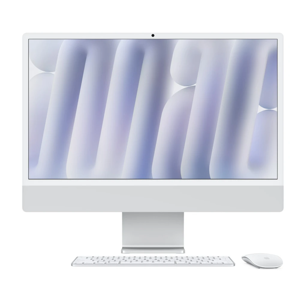 Apple iMac 24-inch All-in-One Desktop with M4 Chip, 8-Core CPU, 8-Core GPU, 16GB-24GB Unified Memory, 256GB/512GB/1TB SSD, Matching Accessories