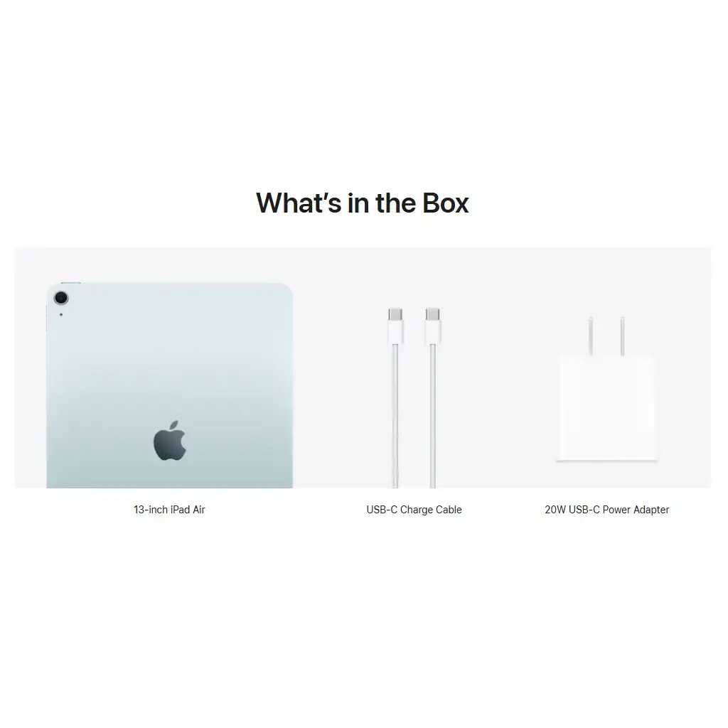 Apple iPad Air 7 (M3, 13-inch, Wi-Fi, 128-256 GB, Blue and Space Gray) image 5