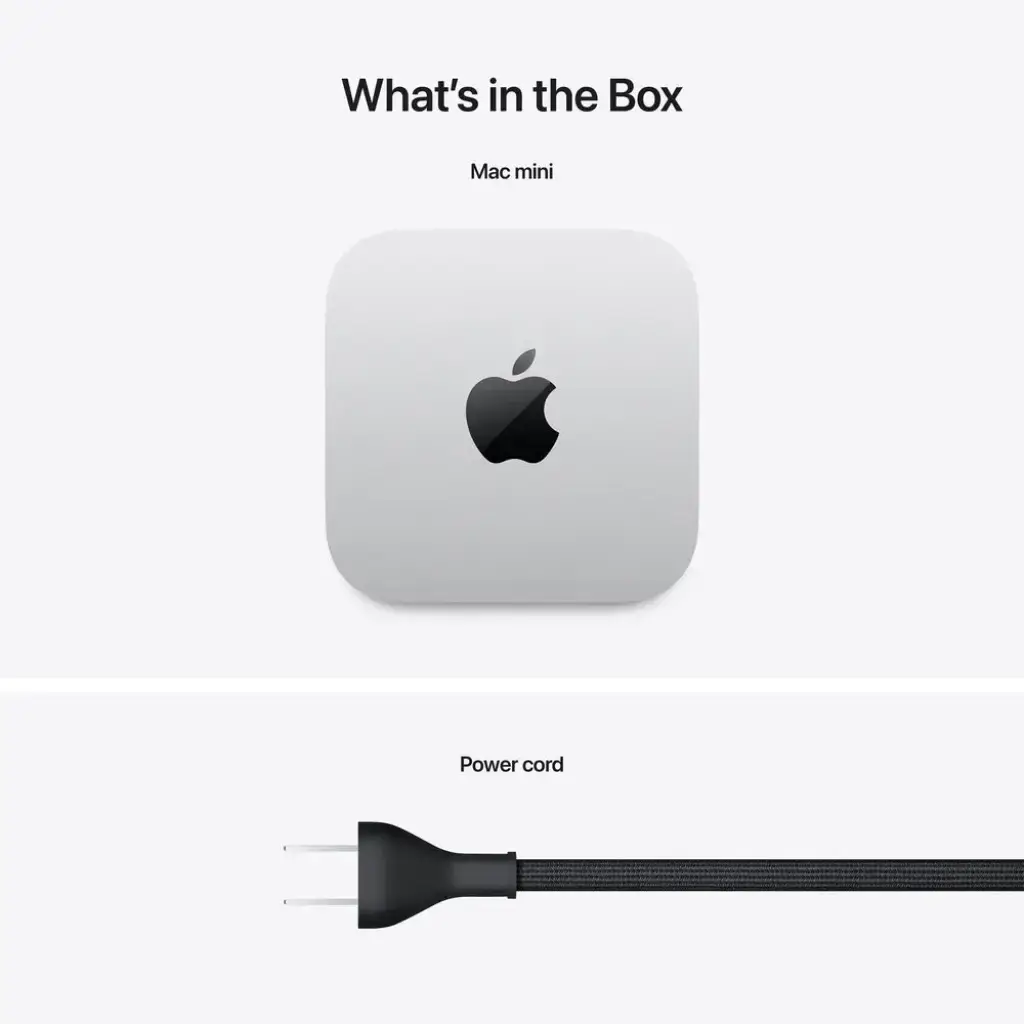 Apple Mac mini with M4 Chip Or M4 Pro Chip – 10 Or 12-Core CPU, 10 Or 16-Core GPU, 16GB Or 24GB Unified Memory, 256GB-512GB SSD image 7