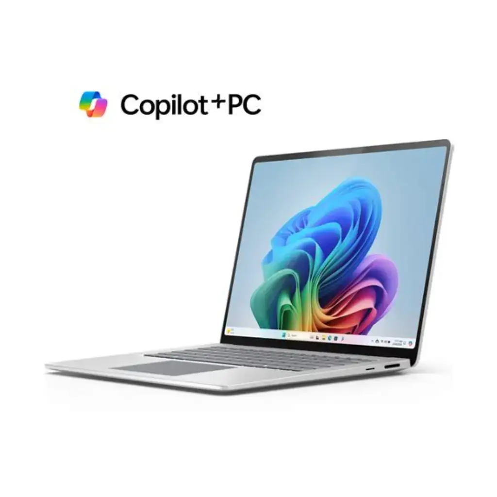 Microsoft Surface Laptop 7th Edition Copilot+ PC – 13.8" Touchscreen, Snapdragon X Plus, 16GB RAM, 256GB SSD – International Platinum image 2