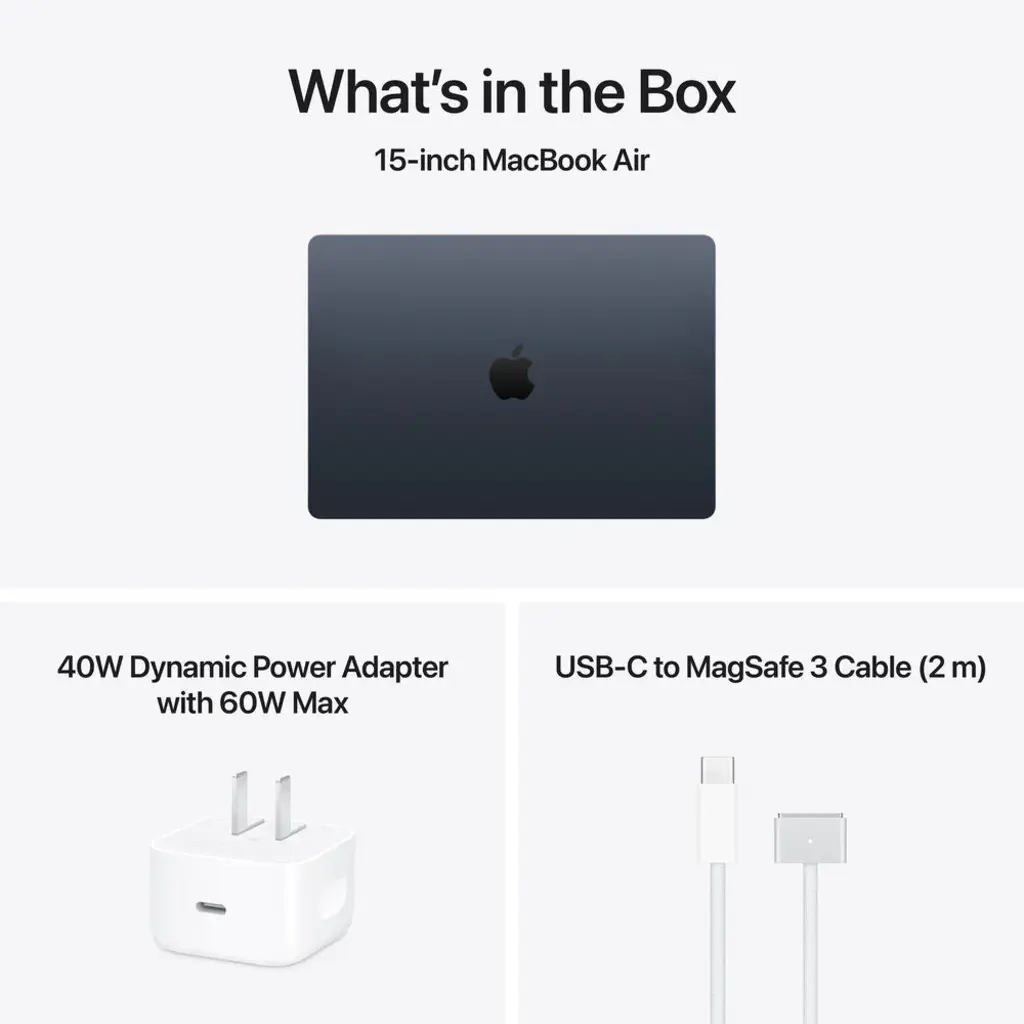 Apple MacBook Air - 13 inch ( M5 ,10CPU-10GPU ) , 24GB RAM-16GB RAM , 512GB-1TB , Midnight - MDHG4, SkyBlue - MDHK4 image 3