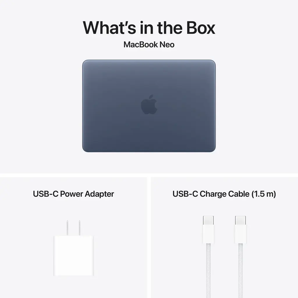 MHFG4-N MacBook NEO 13-inch A18 Pro, 8GB RAM, 256GB - 512GB SSD, Indigo – Ultra-Fast Performance & Premium Design image 3