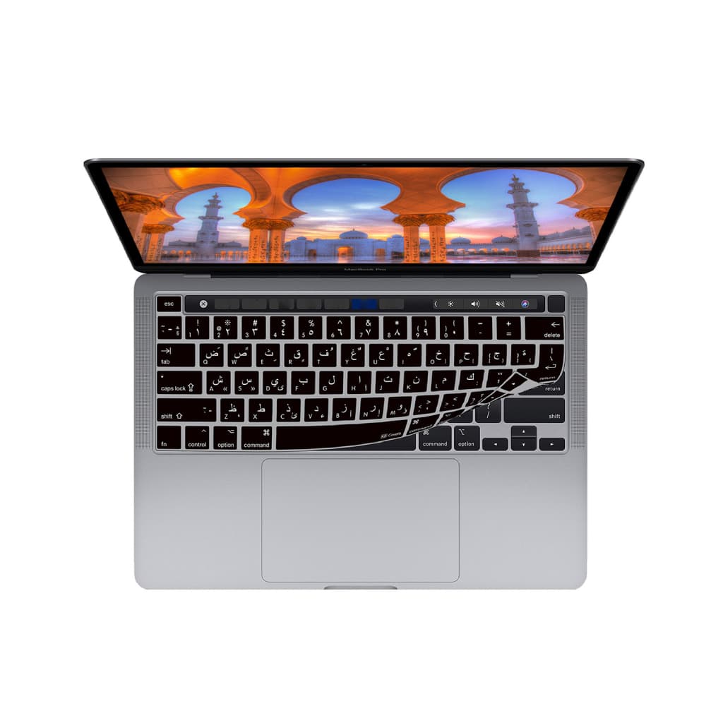 Keyboard Guard For all Apple MacBook's Models ( Black - Blue - Pink )