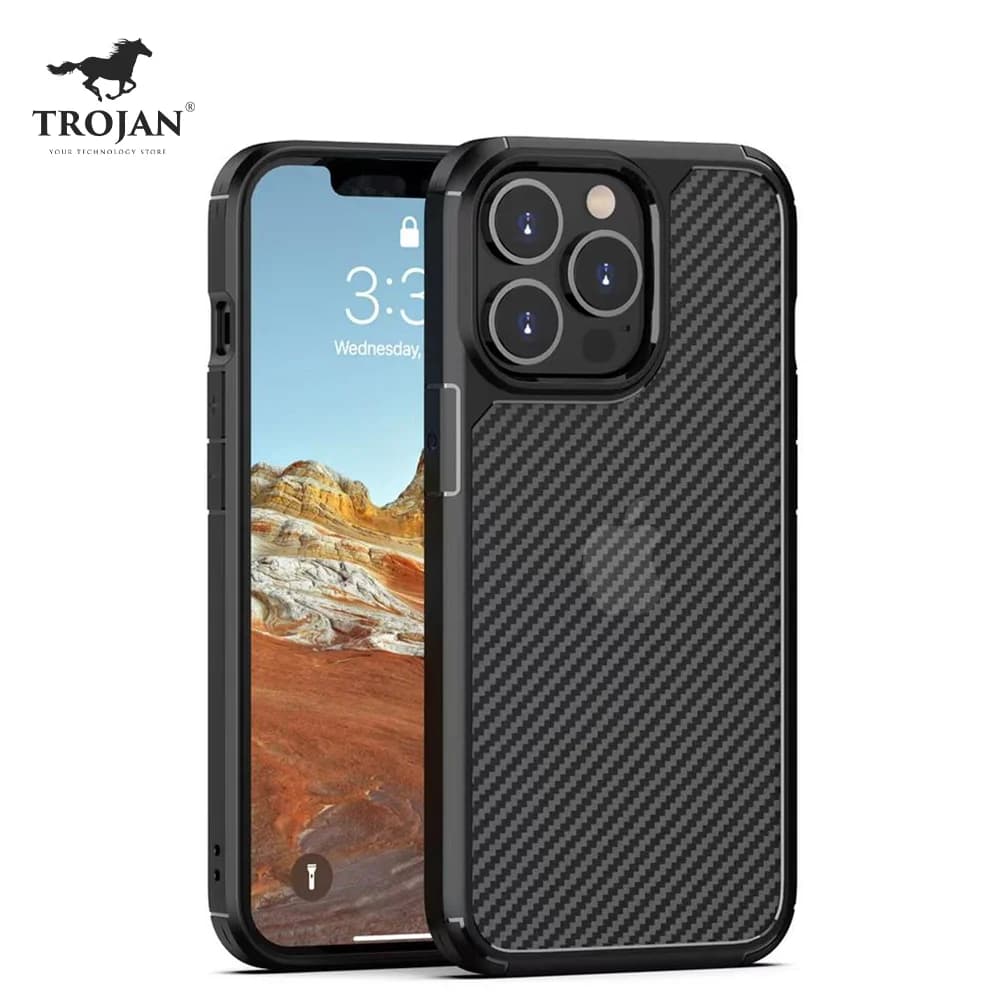 Cover Carbon For Apple iPhone ( 12 to 13 Pro Max )
