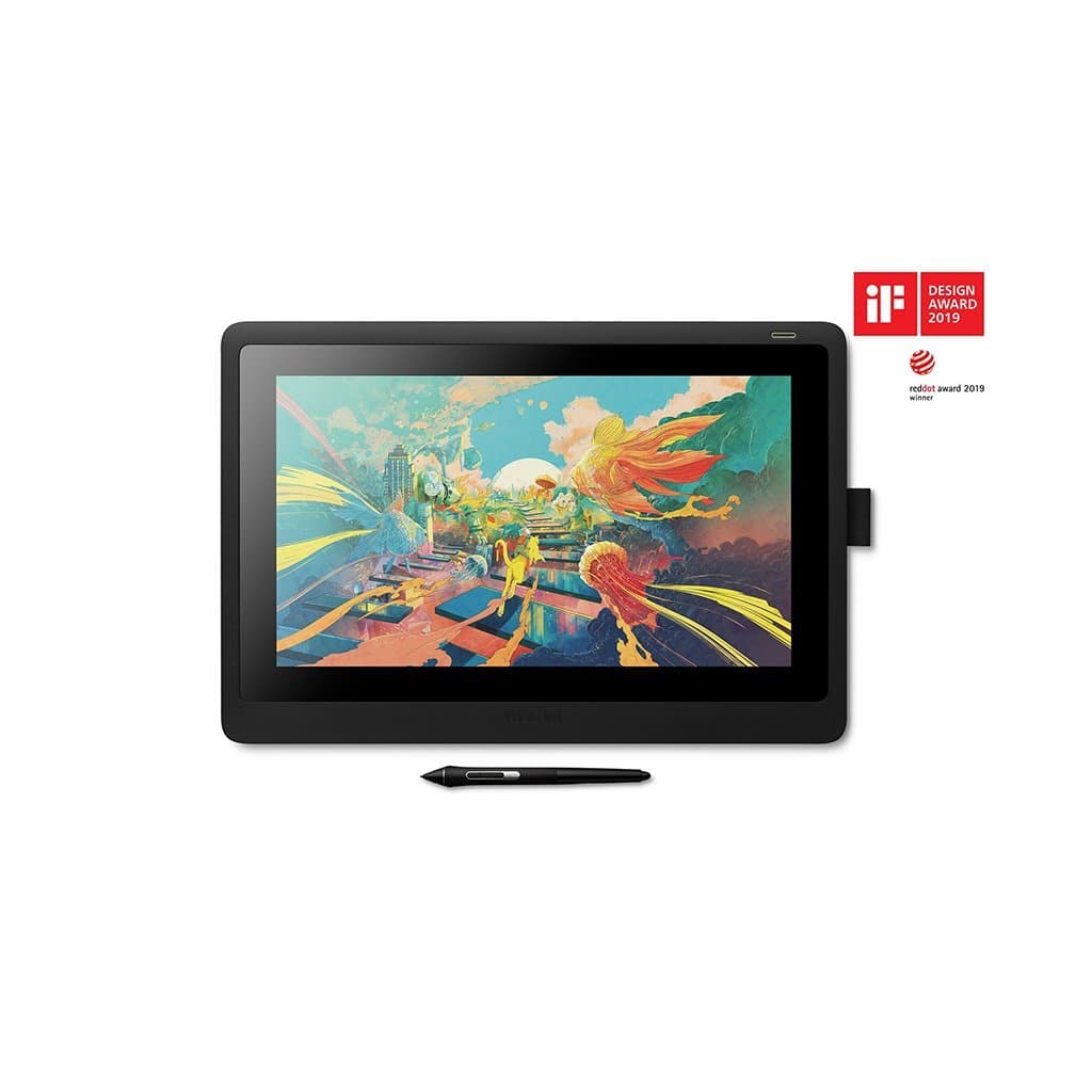 Wacom PTH460K0A Intuos Pro Digital Graphic Drawing Tablet for Mac or PC