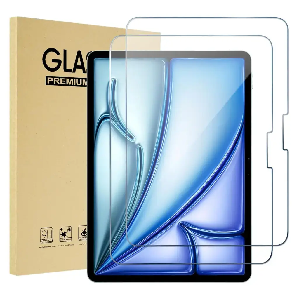 Premium Screen Protector for iPad Series – For all Apple iPad Models (iPad, iPad Pro, iPad Air, iPad Mini), Full Coverage, Ultra-Clarity, and Apple Pencil Ready