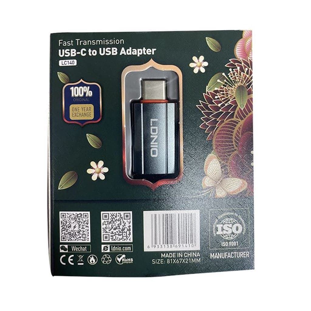 Type-C to USB Adapter – Fast Data Transfer USB Converter for Laptops & Phones